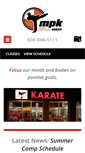 Mobile Screenshot of karatedeforest.com